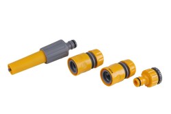(obrázek pro) Sada ROSA rozstřikovač, rychlospojky 1/2″, adaptér 1/2″-3/4″
