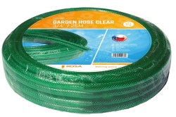 (obrázek pro) Hadice zahradní ROSA průhledná 3/4″ 25m (19/24.5mm 240g/m)