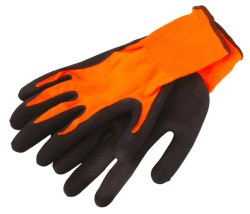 (obrázek pro) Rukavice nylonové máčené v LATEXOVÉ pěně vel. 9