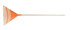 (obrázek pro) Hrábě plastové 60cm 24z s násadou 160cm