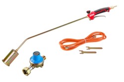 (obrázek pro) Sada hořák 35kW 55x850mm, hadice 3m, regulátor