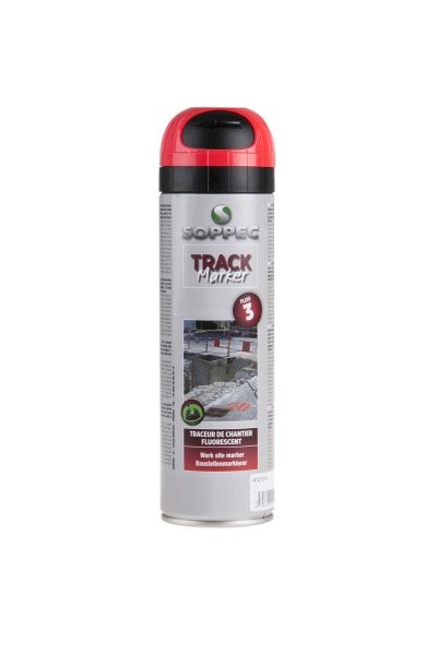 (obrázek pro) Sprej fluorescenční TrackMarker 3M červený 500ml