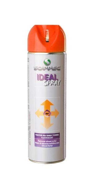 (obrázek pro) Sprej fluorescenční IDEAL 12M oranžový 500ml