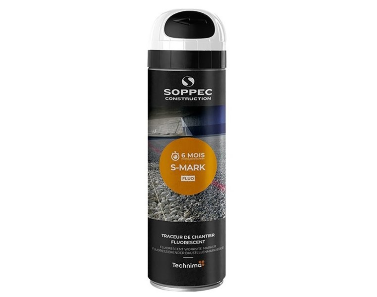 (obrázek pro) Sprej fluorescenční S-MARK 6M bílý 500ml