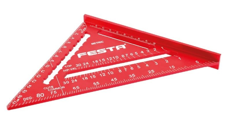 (obrázek pro) Úhelník truhlářský multifunkční FESTA ALU 180mm