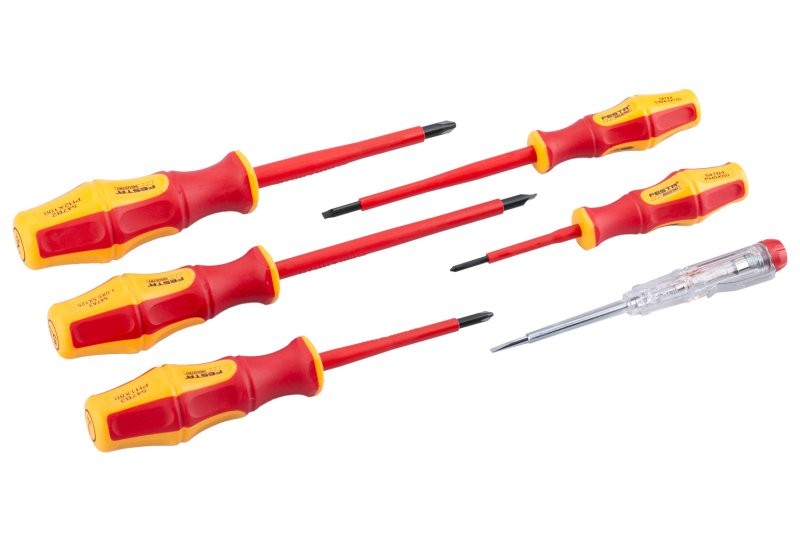 (obrázek pro) Sada eletrošroubováků FESTA INDUSTRY CrV 6ks VDE 1kV