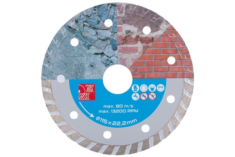(obrázek pro) Kotouč diamantový DIAMANT 115x1.8x22.2mm TURBO