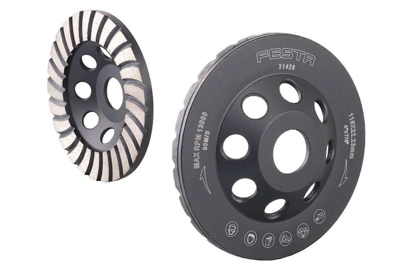 (obrázek pro) Kotouč diamantový brusný FESTA TURBO 115x22.2mm