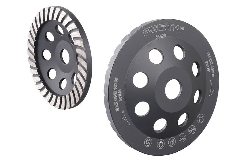 (obrázek pro) Kotouč diamantový brusný FESTA TURBO 150x22.2mm