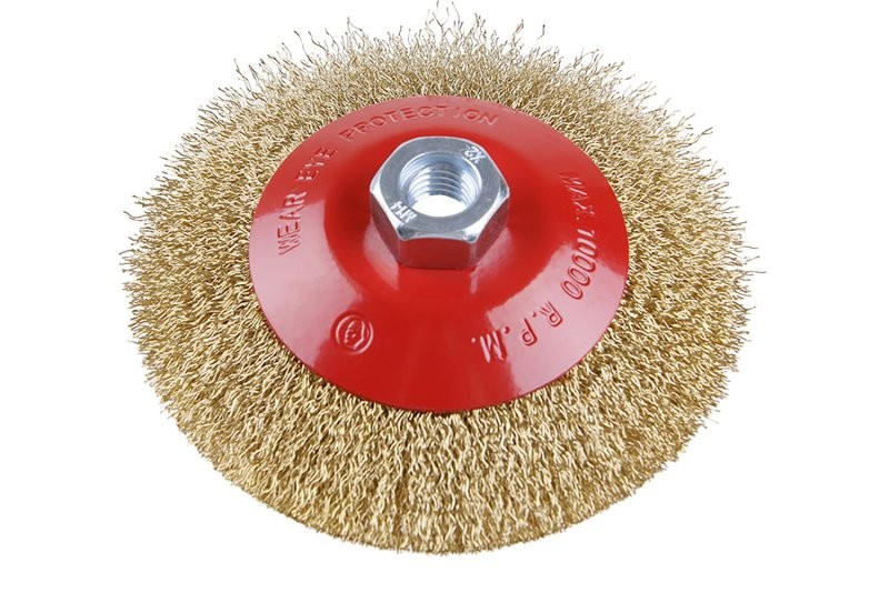 (obrázek pro) Kartáč rotační miskový FESTA vlnitý 125x10mm M14