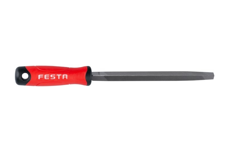 (obrázek pro) Pilník trojhranný na pilové zuby FESTA 150mm/hrubost 1