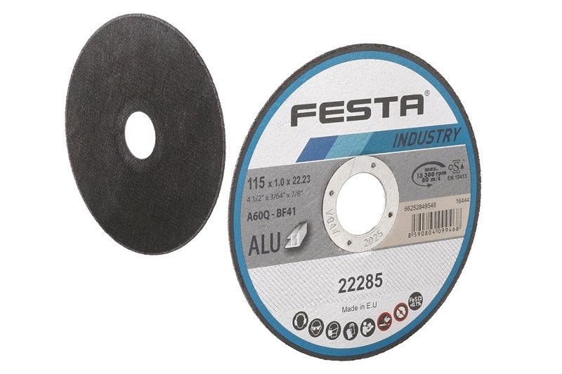 (obrázek pro) Kotouč řezný FESTA INDUSTRY na hliník 115x1x22.2mm