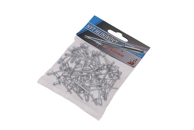 (obrázek pro) Nýty ALU 4.8x6mm 50ks