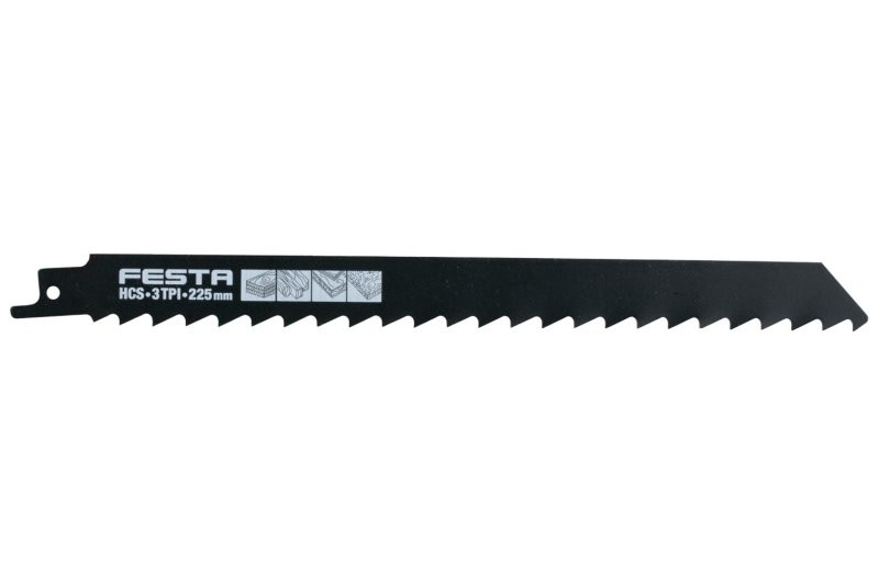 (obrázek pro) Plátek pilový FESTA do ocasky 225x19x1.3mm HCS 3ks