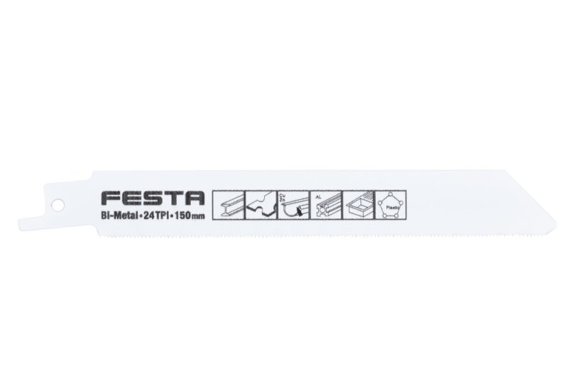 (obrázek pro) Plátek pilový FESTA do ocasky 150x19x1mm BiM 3ks