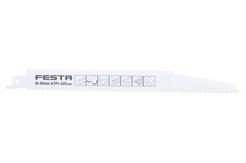 (obrázek pro) Plátek pilový FESTA do ocasky 225x22x1.6mm, BiM 3ks