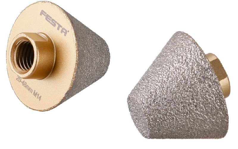(obrázek pro) Korunka diamantová brusná FESTA kužel 20-48mm