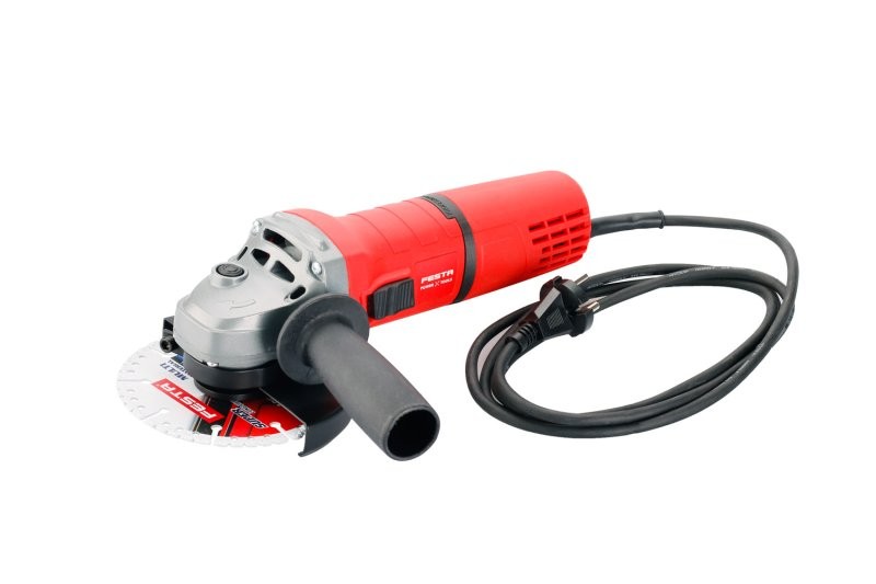 (obrázek pro) Set bruska úhlová FESTA 900W/125mm/M14 230V + univerzální diam.kotouč 125mm