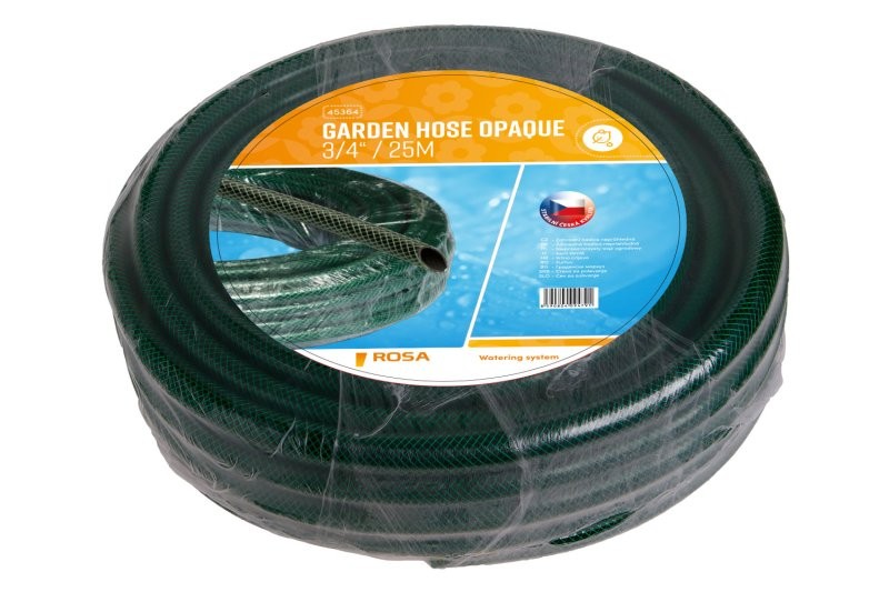 (obrázek pro) Hadice zahradní ROSA neprůhledná 3/4″ 25m (19/24.3mm 240g/m)