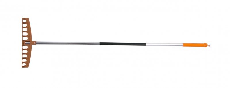 (obrázek pro) Sada hrábě plastové 41cm 12z 45325, násada ALU 160cm 45330