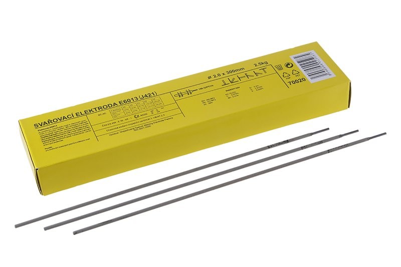 (obrázek pro) Elektroda rutilová 2.0x300mm 2.5kg E6013