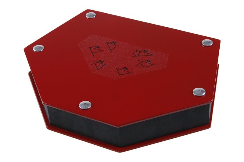 (obrázek pro) Magnet úhlový svařovací 30°,45°,60°,90°,75°,135° - 137x110mm