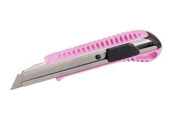 (obrázek pro) Nůž odlamovací ALU 18mm růžový