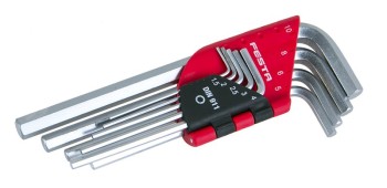 (obrázek pro) Sada L klíčů inbus FESTA CrV 1.5-10mm 9ks
