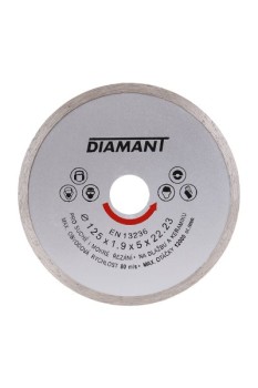 (obrázek pro) Kotouč diamantový DIAMANT 125x1.9x22.2mm plný