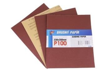 (obrázek pro) Papír brusný 230x280mm P100 10ks