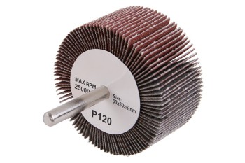 (obrázek pro) Kotouč lamelový brusný 60x30x6mm P120 stopka