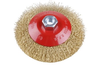 (obrázek pro) Kartáč rotační miskový FESTA vlnitý 125x10mm M14