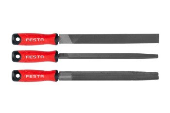 (obrázek pro) Sada pilníků FESTA 3ks 250mm/hrubost 2