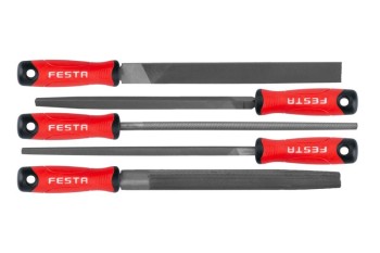 (obrázek pro) Sada pilníků FESTA 5ks 250mm/hrubost 2