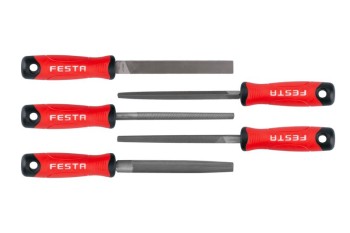 (obrázek pro) Sada pilníků FESTA 5ks 150mm/hrubost 2