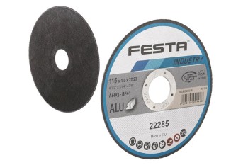 (obrázek pro) Kotouč řezný FESTA INDUSTRY na hliník 115x1x22.2mm