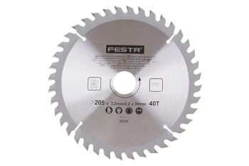 (obrázek pro) Kotouč pilový FESTA SK 205/3.2/30mm 40T