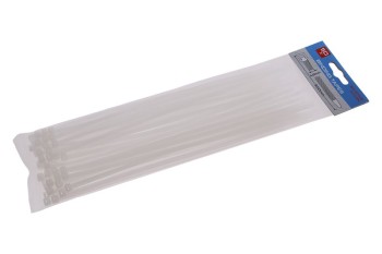 (obrázek pro) Pásky vázací 300x4.8mm 50ks bílá