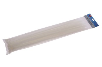 (obrázek pro) Pásky vázací 500x7.6mm 50ks bílá
