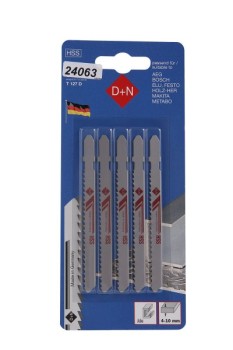 (obrázek pro) Plátky do přímočaré pily HSS 75/1mm 5ks 31030