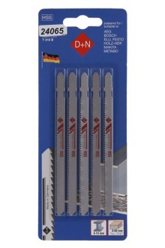 (obrázek pro) Plátky do přímočaré pily HSS 100/1.3mm 5ks 31120