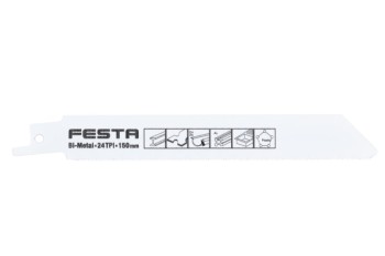 (obrázek pro) Plátek pilový FESTA do ocasky 150x19x1mm BiM 3ks