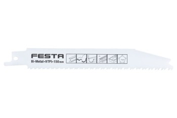 (obrázek pro) Plátek pilový FESTA do ocasky 150x19x1mm BiM 3ks