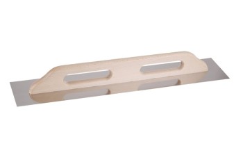 (obrázek pro) Hladítko FESTA nerez dřevěná rukojeť 680x130mm rovné