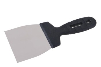 (obrázek pro) Špachtle nerez škrábací PVC ručka 100mm