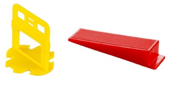 (obrázek pro) Nivelační sada FESTA NIVELYS spony 1.5mm 400ks + klíny 200ks box