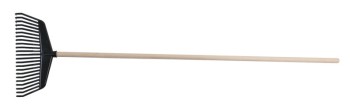 (obrázek pro) Hrábě plastové 40cm 23z s násadou 160cm