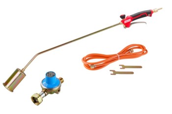 (obrázek pro) Sada hořák 35kW 55x850mm, hadice 3m, regulátor